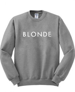 Blonde Sweatshirt