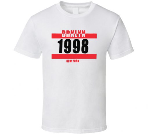 Brklyn 1998 New York T Shirt