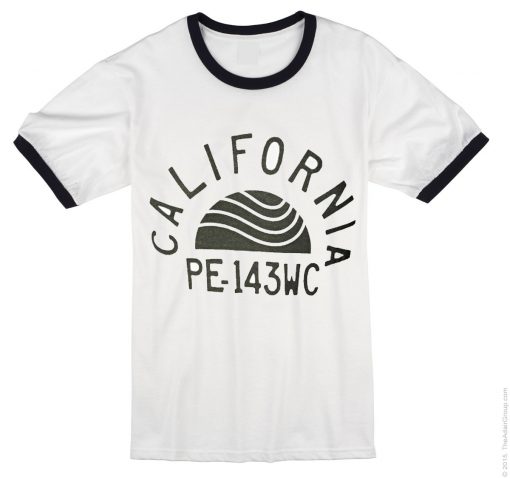 California PE 143WC Ringer T Shirt