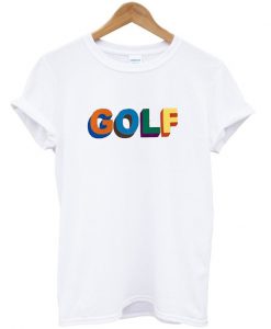 Golf Rainbow T Shirt