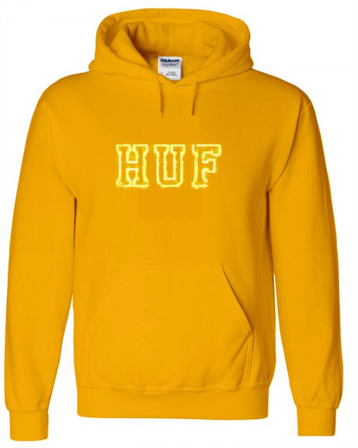 HUF Yellow Hoodie