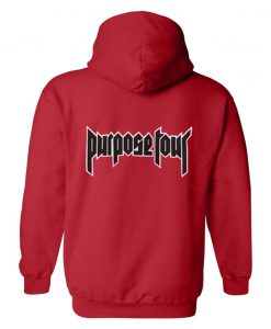 Purpose Tour Hoodie BACK