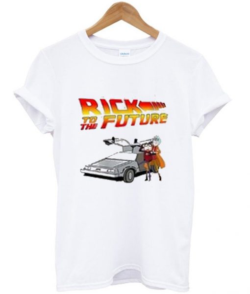 Rick To The Future Graphic T Shirt