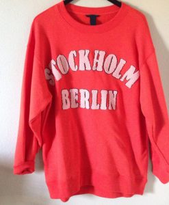 Stockholm Berlin Sweatshirt