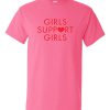 T-shirt Girls support