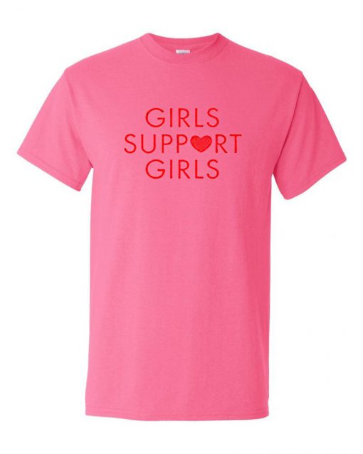 T-shirt Girls support