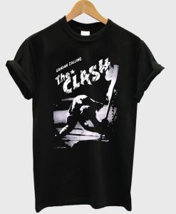 The Clash London Calling Black T Shirt