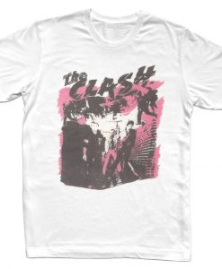 The Clash Retro Punk Rock T Shirt