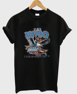 The Who 1982 Farewell Concert Tour T Shirt