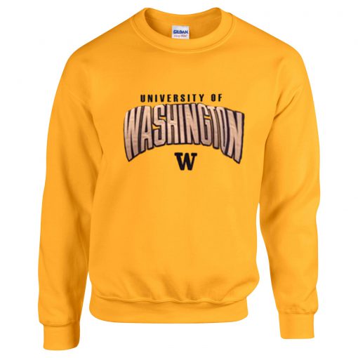 University Of Washington Yellow Sweatshirt