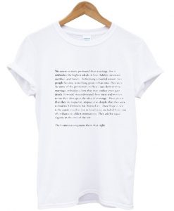 mariage homosexuel tshirt