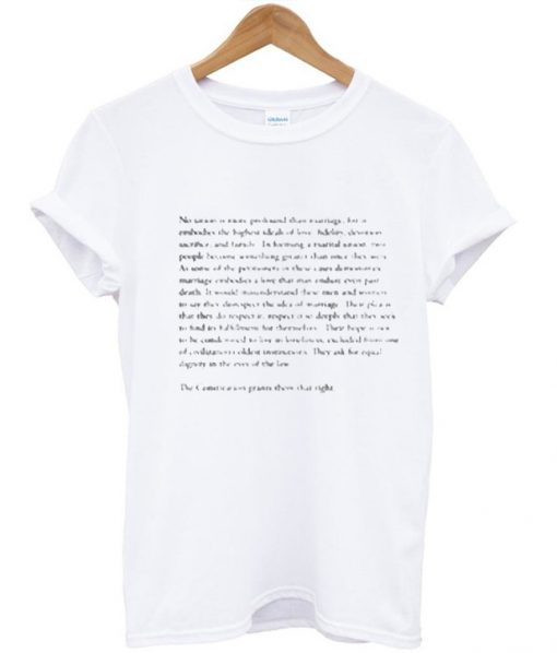 mariage homosexuel tshirt