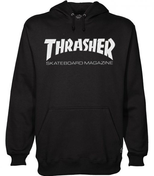 thrasher skateboard magazine hoodie