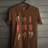 Bandana Black Girl Collage Brown T Shirt