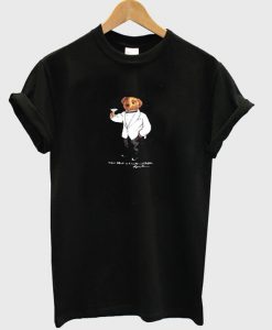 Bear polo T-shirt