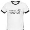 Its A Beautiful Day Ringer T Shirt