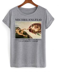 Michelangelo La Cappella Unisex adult T shirt