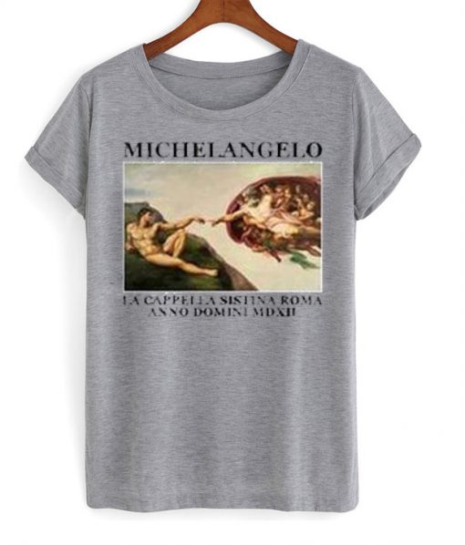 Michelangelo La Cappella Unisex adult T shirt