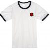 Rose Ringer T Shirt