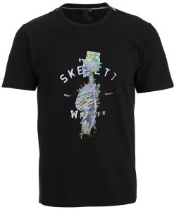 Skeleton Flowers T shirt