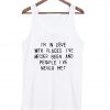 i'm in love with places tanktop