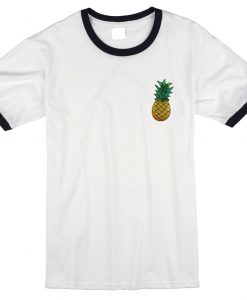 pineapple ringer t shirt