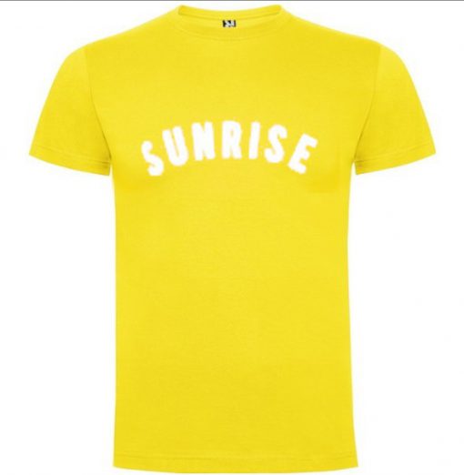 sunrise t shirt