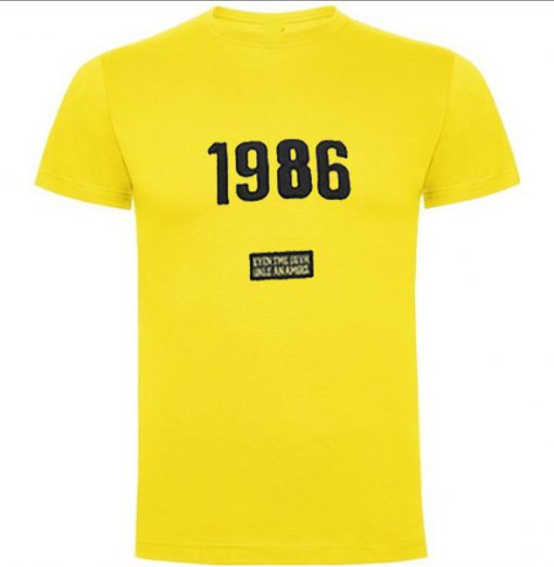 1986 Yellow T Shirt