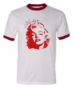 Marlyn Monroe Ringer T Shirt