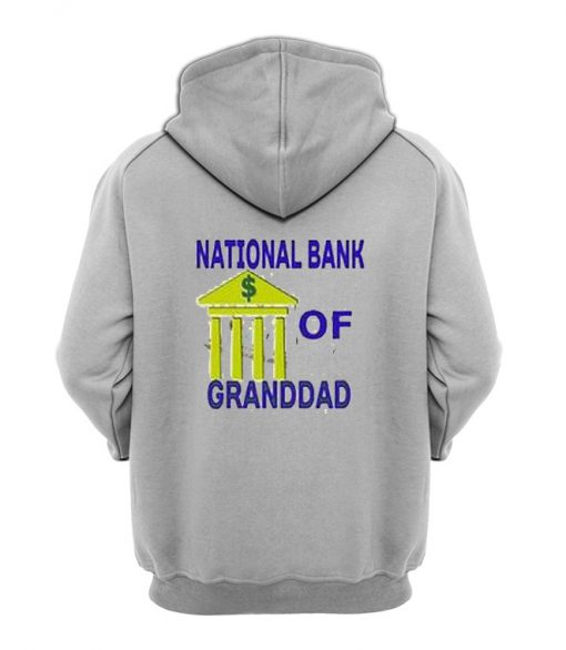 National Of Granddad Hoodie Back