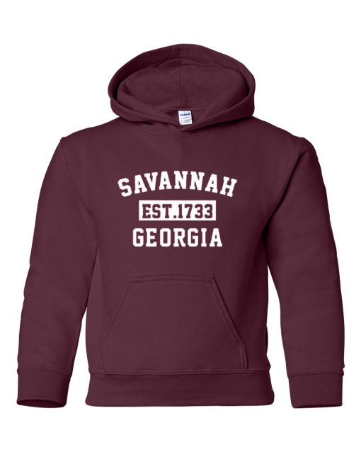 Savannah Est 1733 Georgia Hoodie