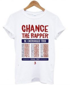 Chance The Rapper Be Encouraged Tour 2017 T Shirt