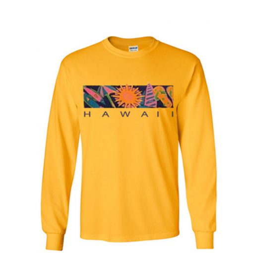 Hawaii Yellow Sweatshirt