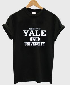 Property Of Yale 1701 University T-Shirt