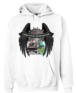 Scooby Doo And Supernatural Carry On My Wayward Son Hoodie