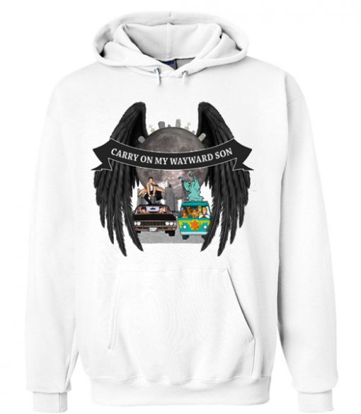 Scooby Doo And Supernatural Carry On My Wayward Son Hoodie