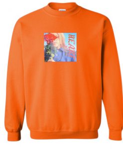 Uss My Heart Orange Sweatshirt