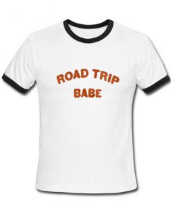 road trip babe baseball tshirt