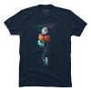 The spaceman's trip Men's X-Large Navy Graphic T Shirt