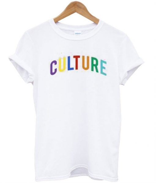 Culture Rainbow T Shirt