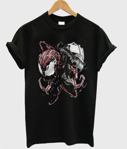 Marvel Men’s Carnage and Venom T Shirt