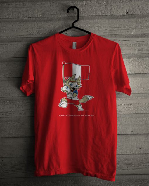 Peru 2018 FIFA World Cup Russia Zabivaka T Shirt