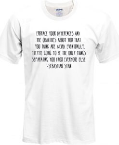 Sebastian Stan Quotes T Shirt