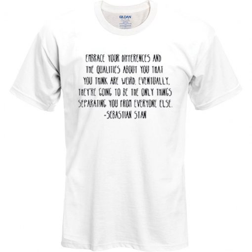 Sebastian Stan Quotes T Shirt