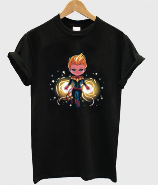 The Powerful Captain Marvel T Shirt