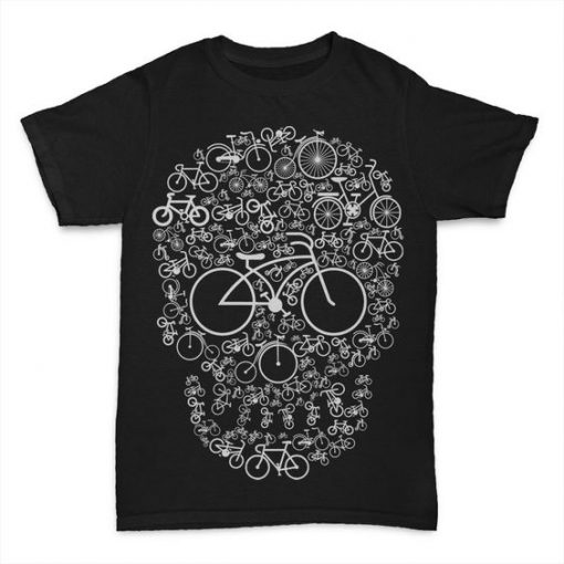 Bicycle Skull buy t shirt