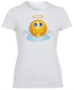 Angel Emoji graphic t shirt