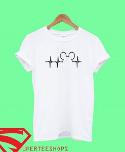 Mickey Mouse Heartbeat T Shirt