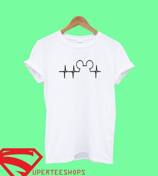 Mickey Mouse Heartbeat T Shirt