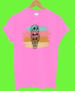 Skull Ice Cream T Shirt